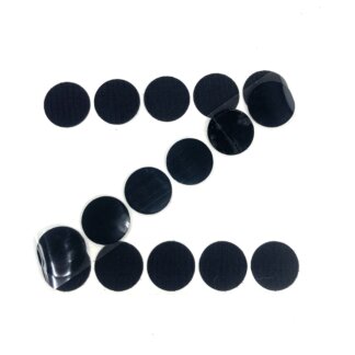 Ballistic Helmet Hook Dots with Adhesive Backing, 16 Pack