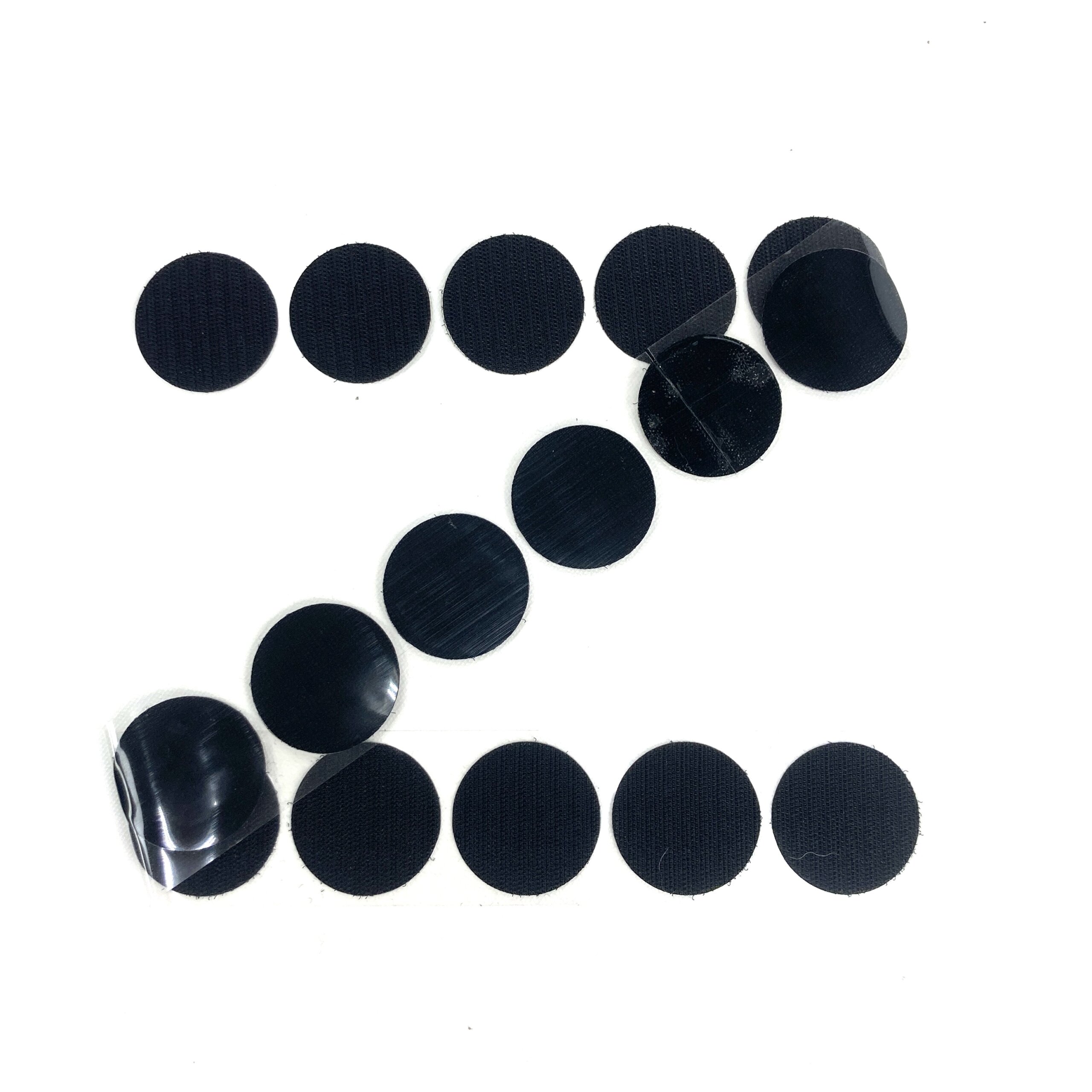 Ballistic Helmet Hook Dots with Adhesive Backing, 16 Pack