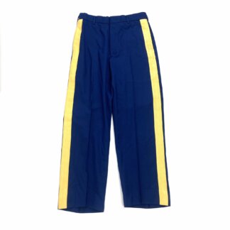 US Army NCO/ Officer Blue Army Service Uniform Trousers, High Waist, Mens