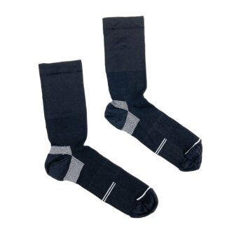 Bravo Sierra Go Faster Crew Socks, Black
