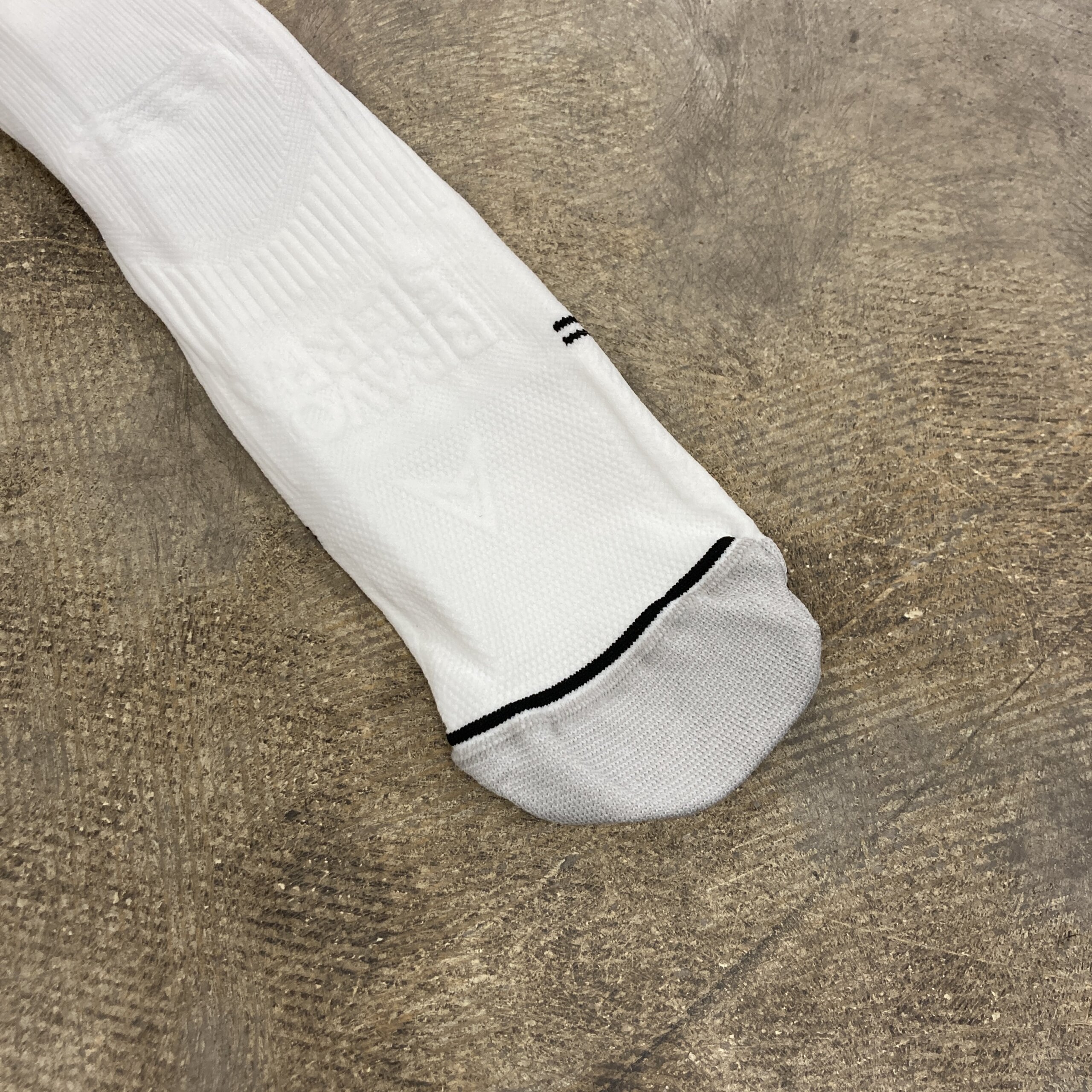 Bravo Sierra Go Faster Crew Socks, White - Image 2
