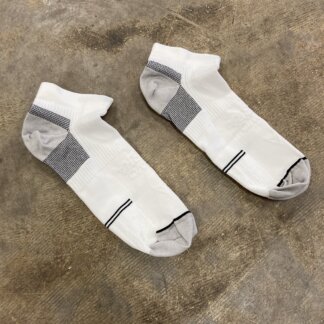 Bravo Sierra Go Faster Low Cut Socks, White