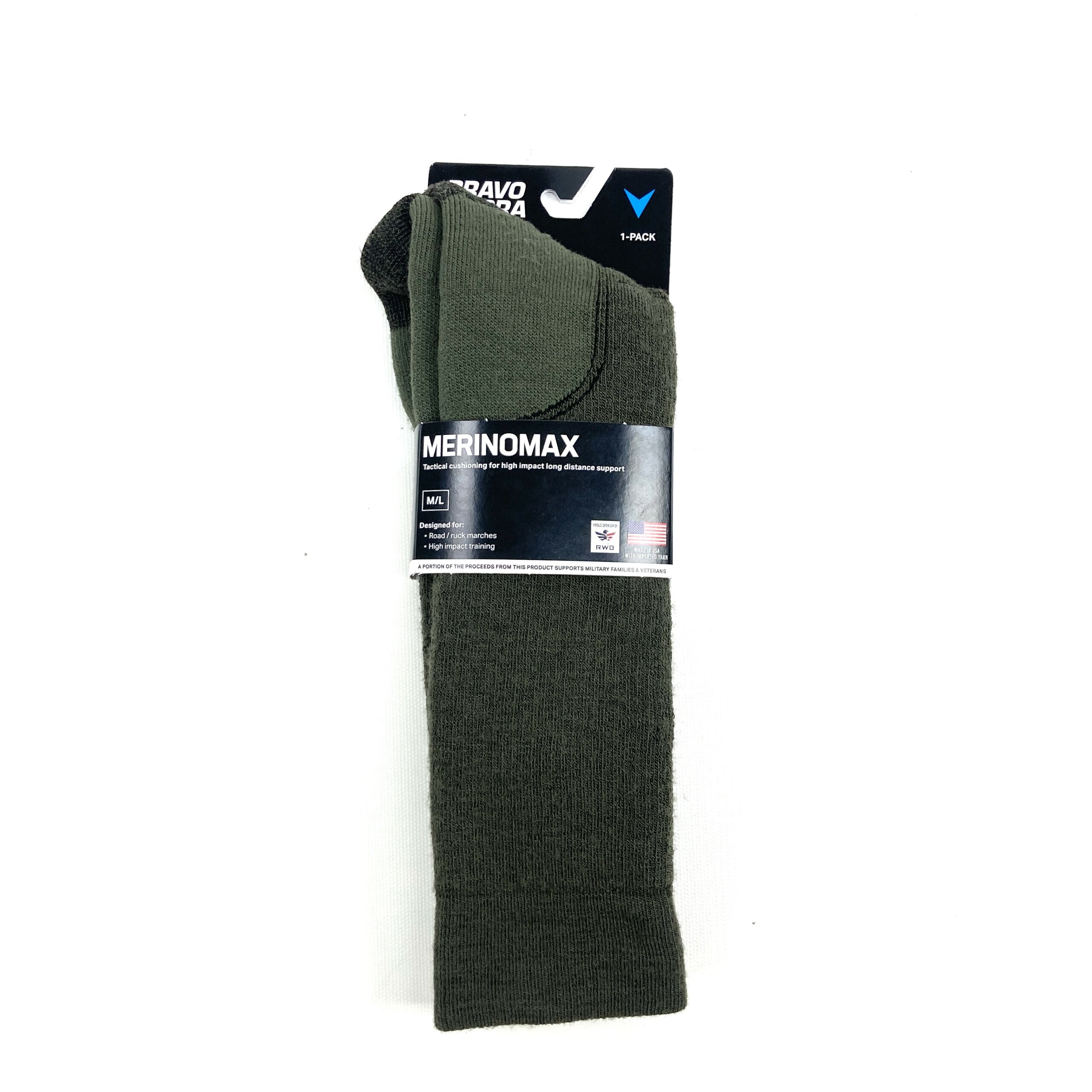 Bravo Sierra Merinomax Socks, Green - Image 3