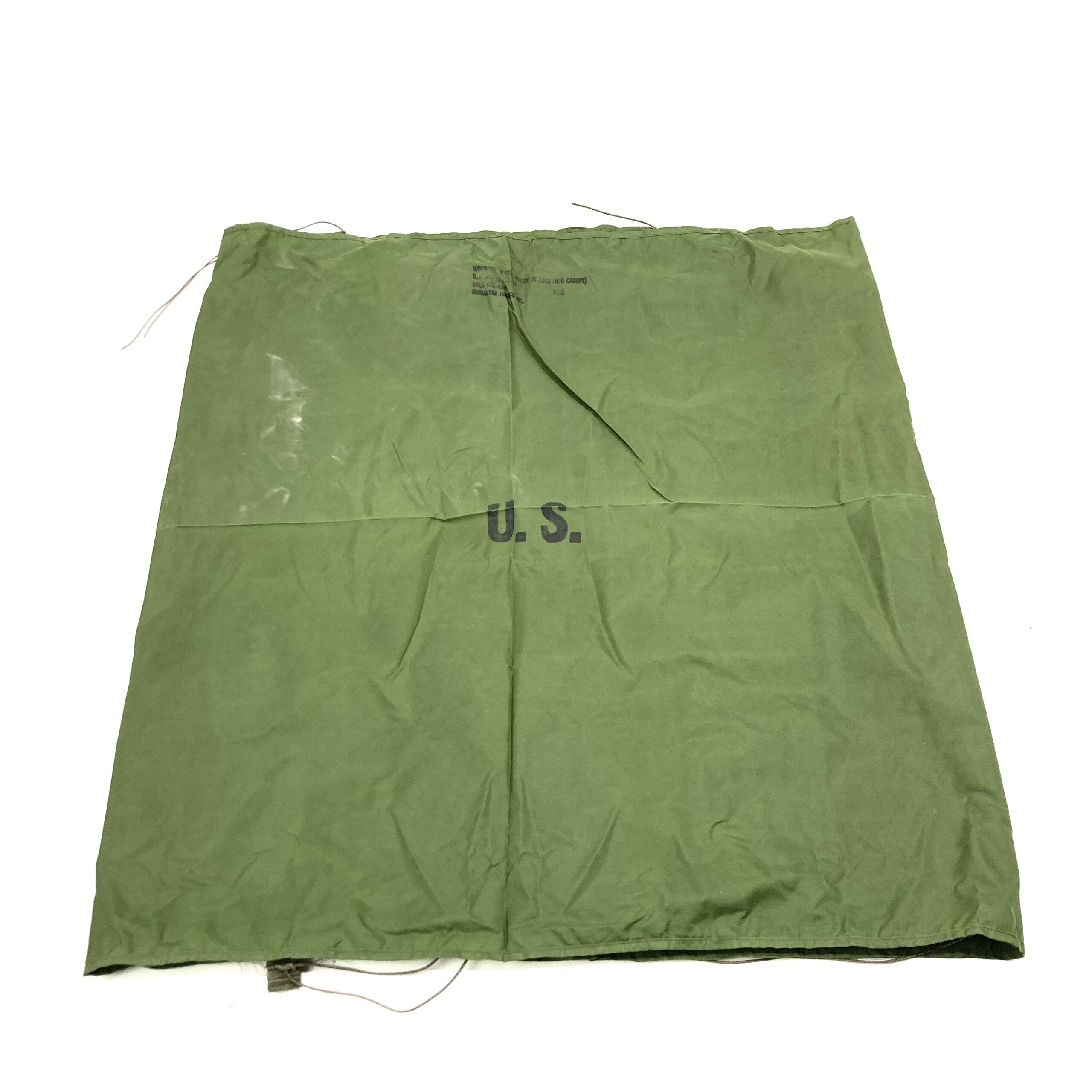 USGI M1966 Nylon Jungle Hammock, No Canopy, Olive Drab - Image 2